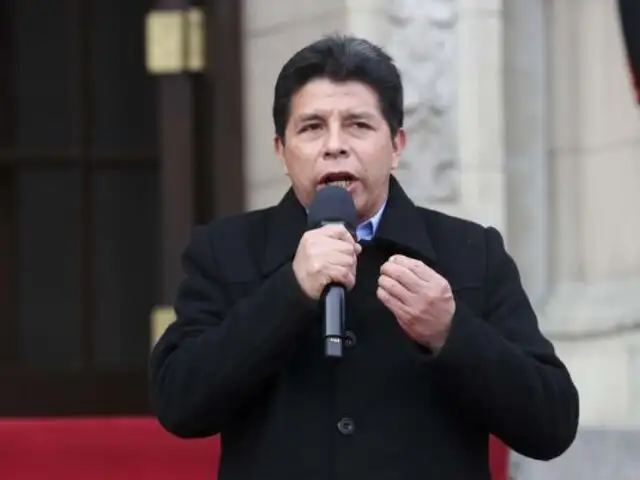 Pedro Castillo condena atentado contra Cristina Kirchner: “Repudiamos todo acto de violencia”