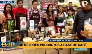 Expoferia Villa Rica: ofertan los mejores productos de café peruano desde cerveza hasta embutidos