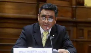 Willy Huerta: Pleno del Congreso admitió moción de interpelación contra ministro del Interior