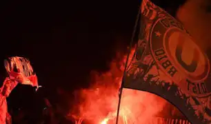Universitario vs Alianza Lima: hinchas cremas realizan multitudinario banderazo previo al clásico