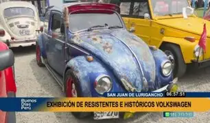 SJL: Presentan exhibición de resistentes e históricos autos Volkswagen