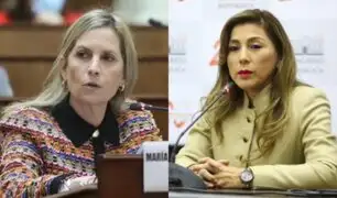 Comisión de Ética del Congreso aprueba iniciar investigación contra María del Carmen Alva y Lady Camones