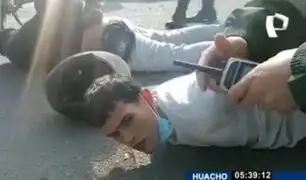 Huacho: detienen a dos delincuentes tras intensa persecución policial