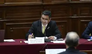 Congreso interpeló a Willy Huerta, ministro del Interior