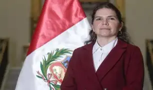 Ministra de la Mujer “Saludo la suspensión al congresista Freddy Díaz Monago”