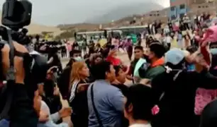 Alto Trujillo: simpatizantes y detractores de César Acuña se enfrentan a golpes durante mitin