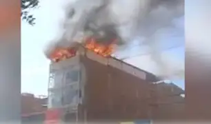 Piura: incendio destruye local en la galería "Gamarrita"