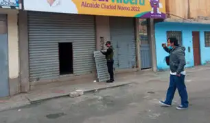Tacna: roban equipos de sonido y otros enseres de local de campaña de candidato a alcalde