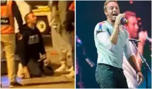 Coldplay en Perú: Chris Martin arribó al país y se arrodilló en suelo patrio