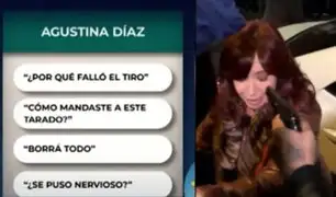 Argentina: revelan chats que muestran planificación para asesinar a Cristina Fernández