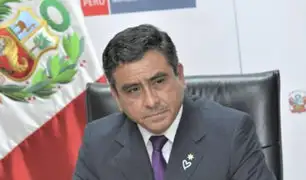 Ministro Huerta culpó a los medio de comunicación por sensación de inseguridad ciudadana