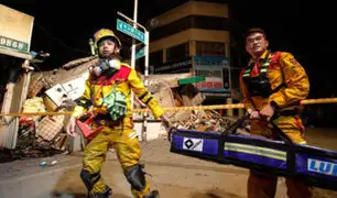 Terremoto de 6.8 grados deja muertos, heridos y considerables daños materiales en Taiwán