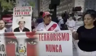 Pedro Castillo: Peruanos en Estados Unidos protestan contra el presidente