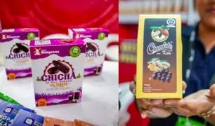 Filtrante de chicha morada y chocolate con kion sorprenden al público en la expoalimentaria 2022