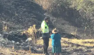 Fuego no logra ser controlado: incendio forestal deja un muerto y dos heridos en el Cusco