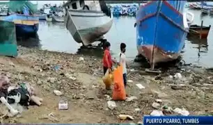 Playas en emergencia: contaminación y basura en los balnearios de Puerto Pizarro