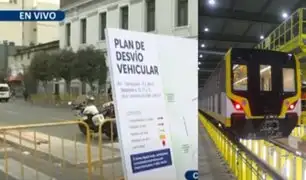 ¡Atención, conductores! Cierran Av. Arica por trabajos de la Línea 2 del Metro de Lima