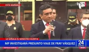 Willy Huerta sobre caso "Lay Vásquez": "Las investigaciones son reservadas"
