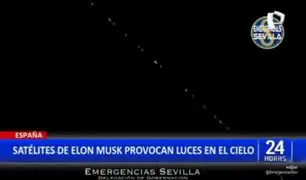 España: Satélites de Elon Musk provocan extrañas luces en el cielo