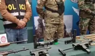 Ayacucho: PNP y Fuerzas Armadas incautan gran cantidad de armamento terrorista