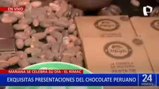 Celebran el día del chocolate peruano con exquisitos postres en diversas presentaciones