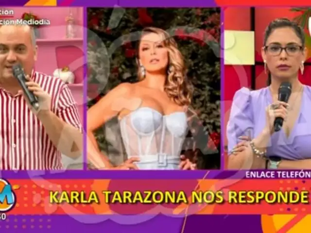 Karla Tarazona se enfurece por declaraciones de Rafael Fernández: "Todo tiene un límite"