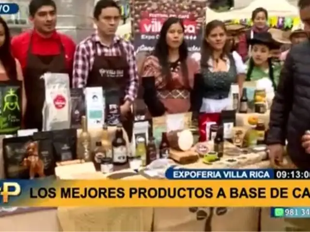 Expoferia Villa Rica: ofertan los mejores productos de café peruano desde cerveza hasta embutidos