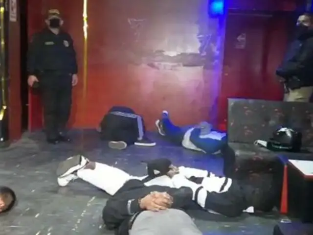 Independencia: detienen a siete personas e incautan armas y motos durante operativo en discoteca
