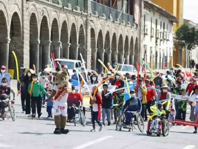 Ayacucho: Inauguran olimpiada de personas con discapacidad