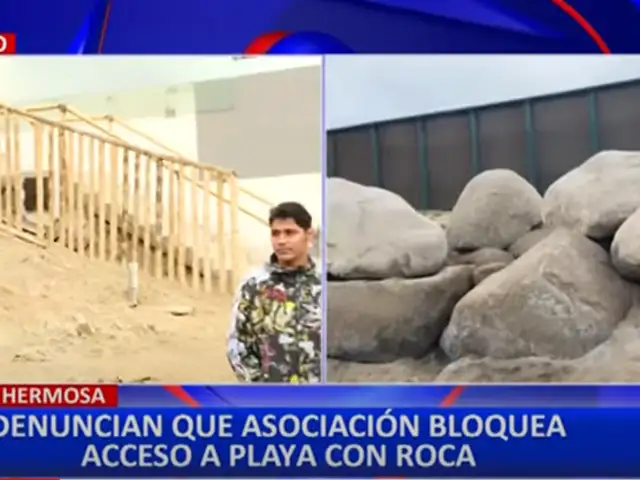 Punta Hermosa: vecinos denuncian bloque de acceso a playa