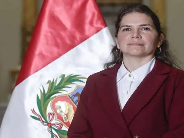 Ministra de la Mujer sobre Rafael López Aliaga: “Es imposible gobernar solo”