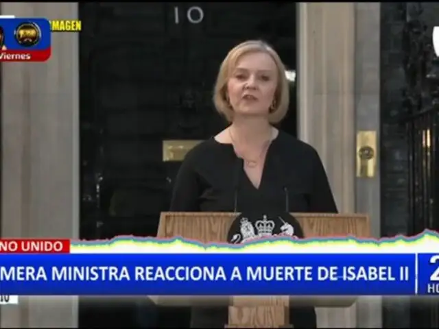 Liz Truss lamenta la muerte de la Reina Isabel II: "Es una gran pérdida"