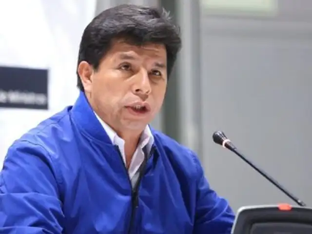 Pedro Castillo: “La historia va a juzgar quién es el corrupto y quien lucha contra la corrupción”