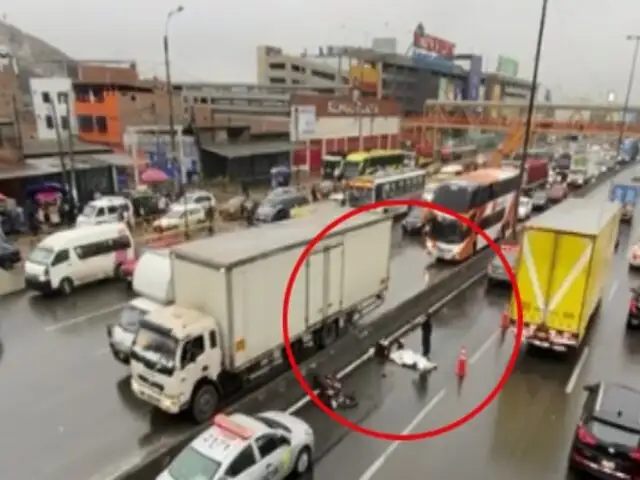 Panamericana Sur: intensa llovizna provocó accidentes de tránsito