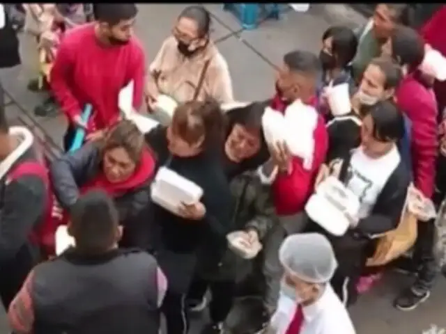 Cercado de Lima: Fiscalizadores clausuran restaurante y dueña regala la comida