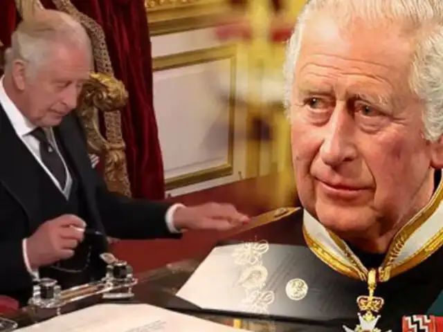 Carlos III es proclamado monarca del Reino Unido