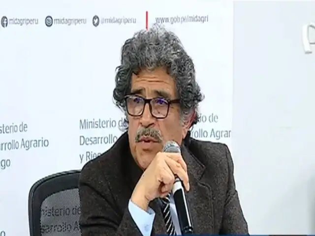 Ministro Alencastre tras compra fallida de urea: “Estoy abierto a dar mi carta de renuncia”