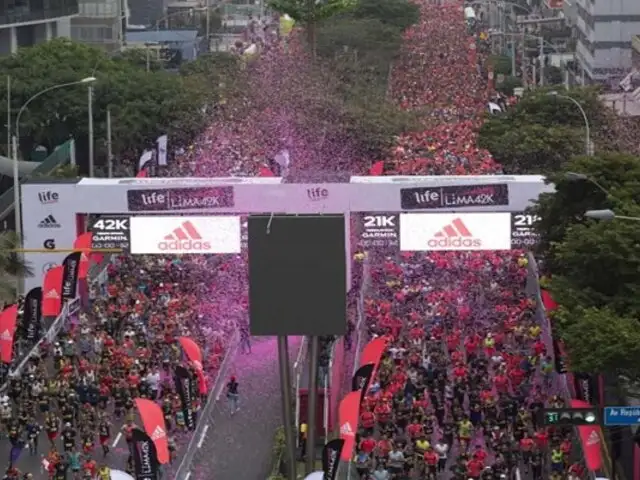 Atleta falleció en medio de la maratón Life Lima 42k