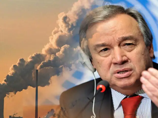 “El mundo va en mala dirección" según la ONU sobre el cambio climático