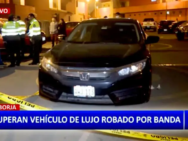 ¡Atención! Usan Audi de lujo para cometer delitos en zonas exclusivas de Lima