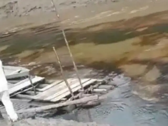 VIDEO: reportan que derrame de petróleo en el km 55 del Oleoducto Norperuano ha llegado al río Marañón