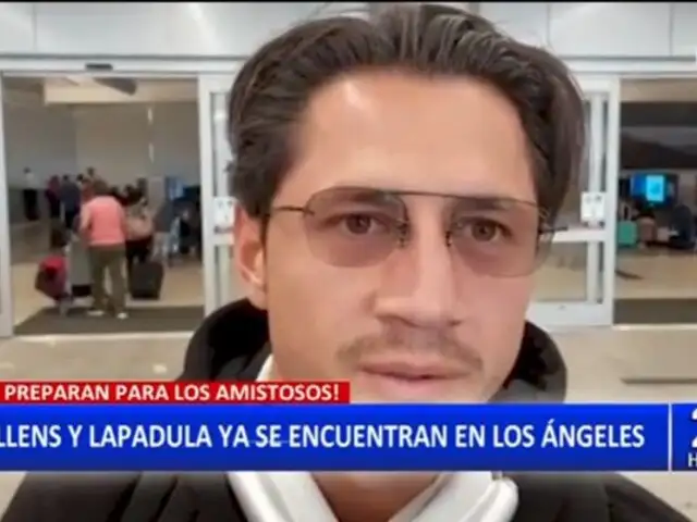 Selección Peruana:  Lapadula y  Callens llegaron a Los Ángeles para unirse a la "bicolor"