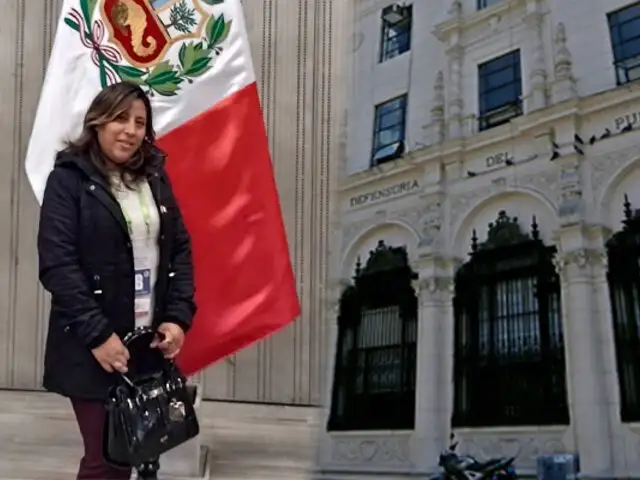 Defensoría pide al Minedu informe de cumplimiento de María Tarazona Alvino para el Pronabec
