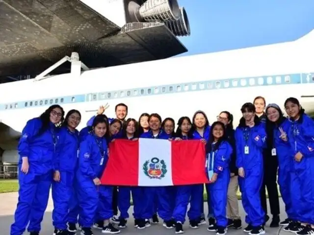 Estudiantes peruanas realizan curso de capacitación en la NASA