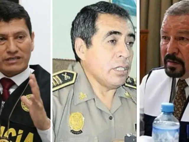 Por fallida salida de Harvey Colchado: inician las diligencias en la investigación  contra  jefes de inteligencia de la PNP