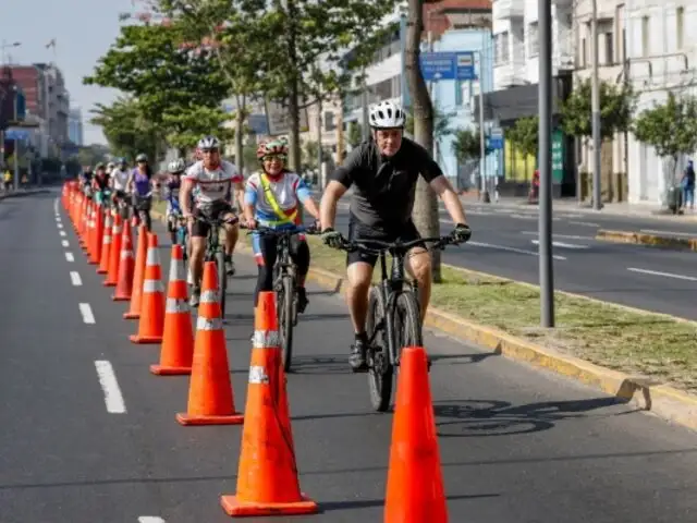 Construirán 114 kilómetros de ciclovías en cinco distritos de Lima