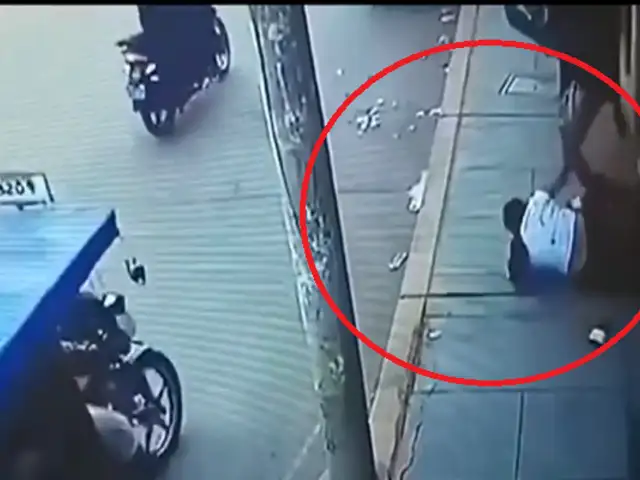 Tumbes: detienen a hombre que golpeo a mujer para robarle su celular