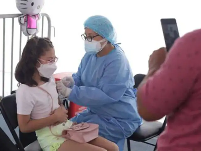 Covid-19: a partir de hoy domingo 25 se inicia la vacunación a menores de 5 años en Lima