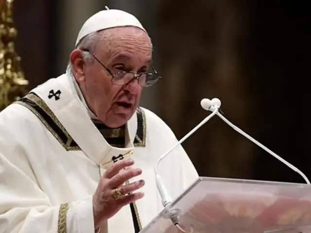 Papa Francisco pide a Maduro respeto de los derechos humanos y fin de violencia en Venezuela