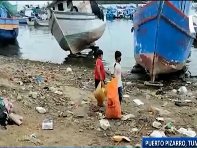 Playas en emergencia: contaminación y basura en los balnearios de Puerto Pizarro